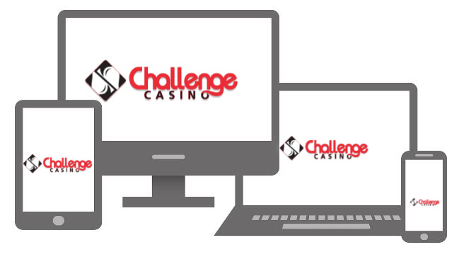 challengecasino accessible mobile tablette pc